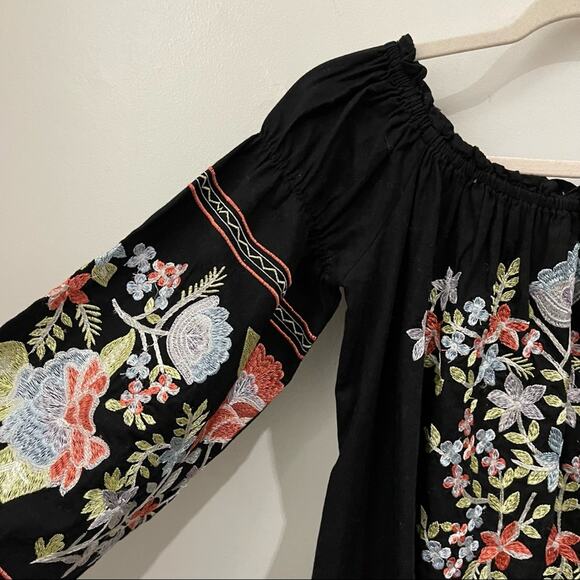 Free People Fleur Du Jour Mini in Black Size XS EUC - Picture 6 of 11